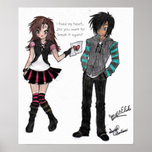 Opnieuw de verkeerde persoon houden poster