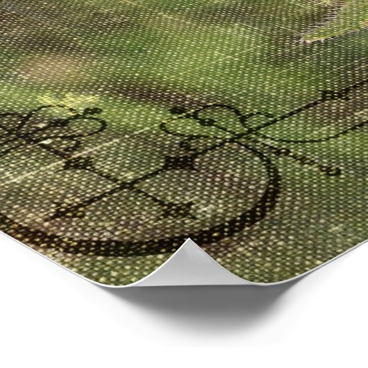 Opnieuw een Bloem Poster (Hoek)