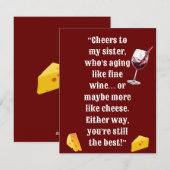 Opnieuw een boete feestdagenkaart (Voorkant / Achterkant)