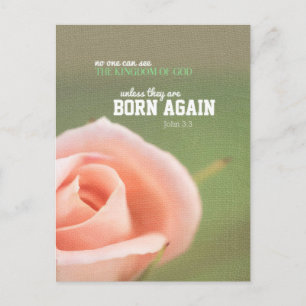Opnieuw geboren briefkaart