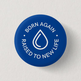 Opnieuw geboren doop Button