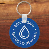 Opnieuw geboren doop Sleutelhanger (Voorkant)