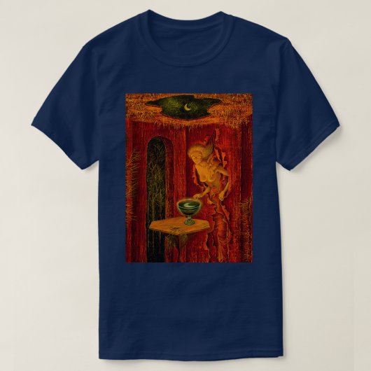 Opnieuw geboren door Remedios Varo T-shirt (Design voorkant)