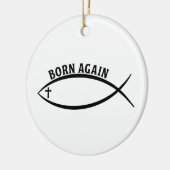 Opnieuw geboren keramisch ornament (Links)