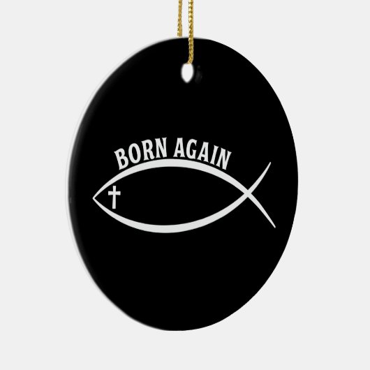 Opnieuw geboren keramisch ornament (Rechts)