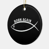 Opnieuw geboren keramisch ornament (Links)