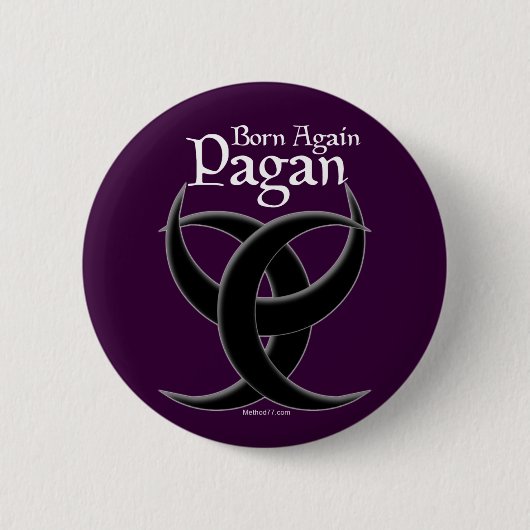 Opnieuw geboren Pagan Button (Voorkant)