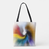 "Opnieuw geboren Regenboog" Tote Bag (Achterkant)