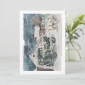 Opnieuw gegansd kaart (Staand voorkant)