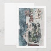 Opnieuw gegansd kaart (Voorkant / Achterkant)