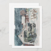 Opnieuw geganst kaart (Voorkant / Achterkant)