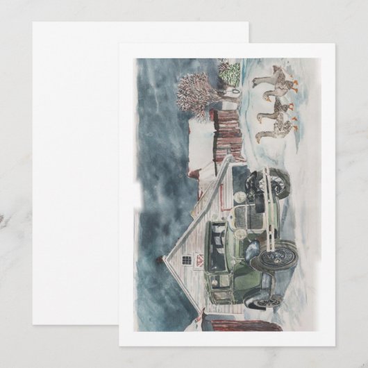 Opnieuw Geprikt Kaart (Voorkant / Achterkant)