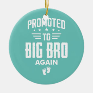 Opnieuw gepromoot aan Big Brother Funny Big Bro Keramisch Ornament