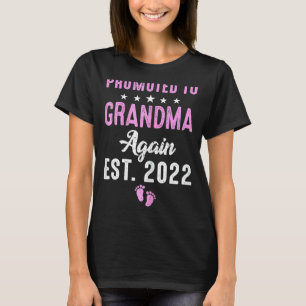 Opnieuw gepromoot aan oma New Nana Granny om Gi te T-shirt