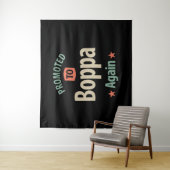 Opnieuw gepromoot naar Boppa | Grootvader Gift Wandkleed (In situ)