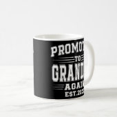 Opnieuw gepromoot naar opa 2022 opa koffiemok (Voorkant rechts)