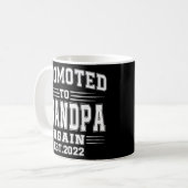 Opnieuw gepromoot naar opa 2022 opa koffiemok (Voorkant links)