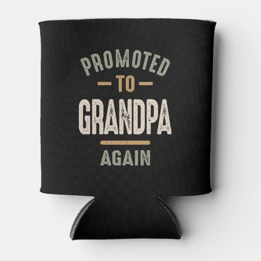 Opnieuw gepromoot naar opa - vader en opa blikjeskoeler (Voorkant)