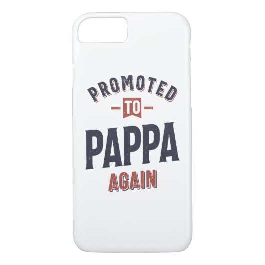 Opnieuw gepromoot naar Pappa | vader opa Case-Mate iPhone Case (Achterkant)