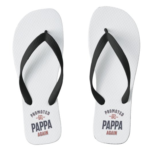 Opnieuw gepromoot naar Pappa | vader opa Teenslippers (Voetbed)