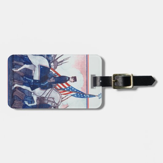 Opnieuw gevuld: Een Filipijnse oorlogstheorie Bagagelabel (Voorkant horizontaal)