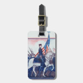 Opnieuw gevuld: Een Filipijnse oorlogstheorie Bagagelabel (Voorkant verticaal)