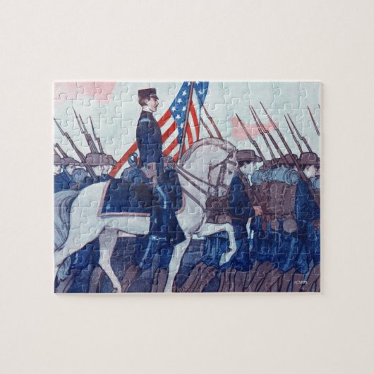 Opnieuw gevuld: Een Filipijnse oorlogstheorie Legpuzzel (Horizontaal)