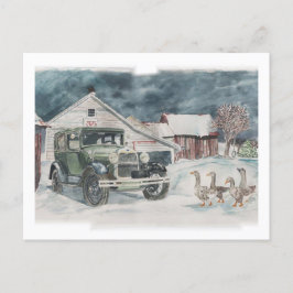 Opnieuw goosed briefkaart