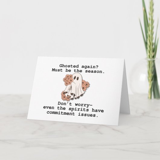 Opnieuw grappige Halloween Kaart (Voorkant)