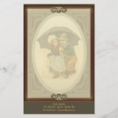 Opnieuw  illustratie Letterhead weergeven Briefpapier (Voorkant)