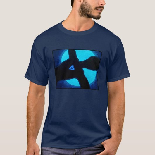 Opnieuw in het licht t-shirt (Voorkant)