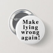 Opnieuw liegen ronde button 5,7 cm (Voorkant /achterkant)