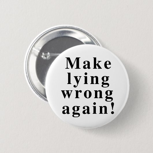 Opnieuw liegen ronde button 5,7 cm (Voorkant /achterkant)