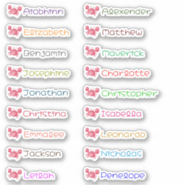 Opnieuw naar school aangepaste stickers met meerde