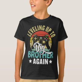 Opnieuw Niveau Omhoog Naar Oudere Broer Funny Gami T-shirt