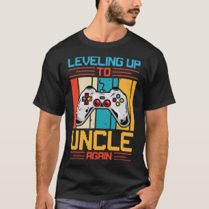 Opnieuw Niveau Verhogen Naar Oom Gamer Bevorderd T T-shirt