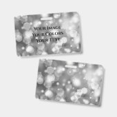 Opnieuw ontwerpen vanuit Scratch Creëer Uw eigen Badge (Voor- en achterkant)