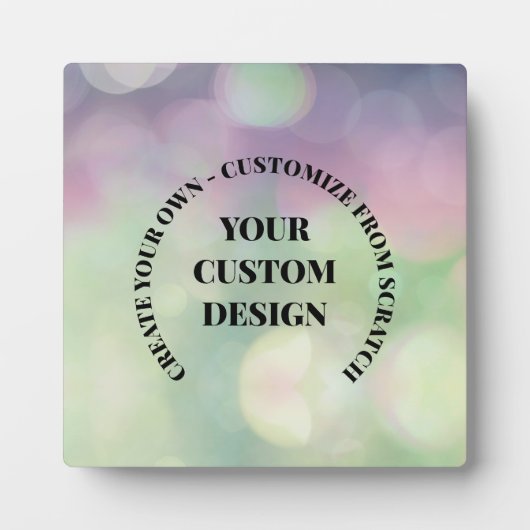 Opnieuw ontwerpen vanuit Scratch! Creëer Uw eigen Fotoplaat (Voorkant)