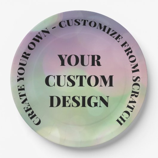 Opnieuw ontwerpen vanuit Scratch! Creëer Uw eigen Papieren Bordje (Voorkant)