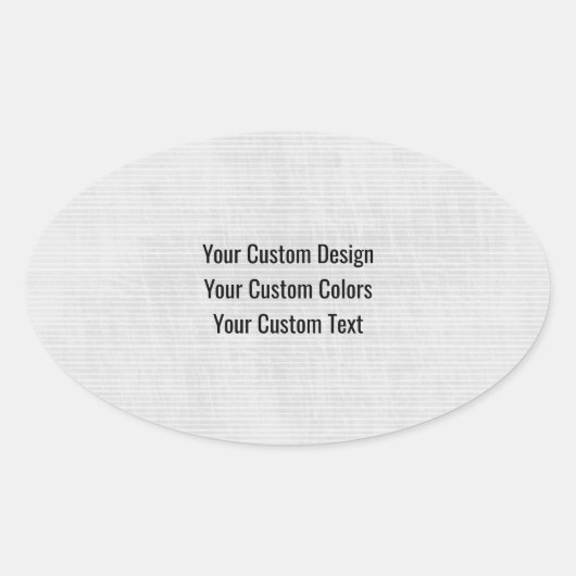 Opnieuw ontwerpen vanuit Scratch en Creëer Uw eige Ovale Sticker (Voorkant)