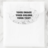 Opnieuw ontwerpen vanuit Scratch en Creëer Uw eige Ovale Sticker (Tas)