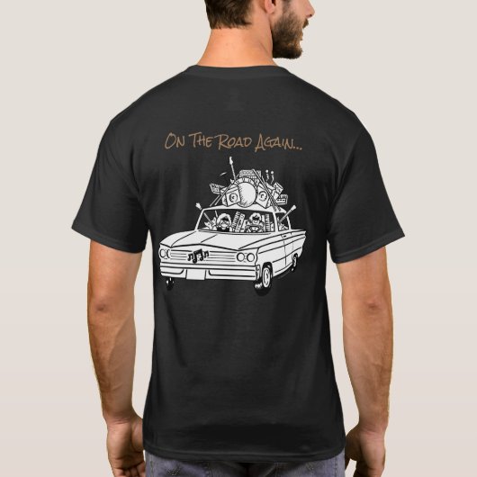 Opnieuw op weg naar T-shirt (Achterkant)