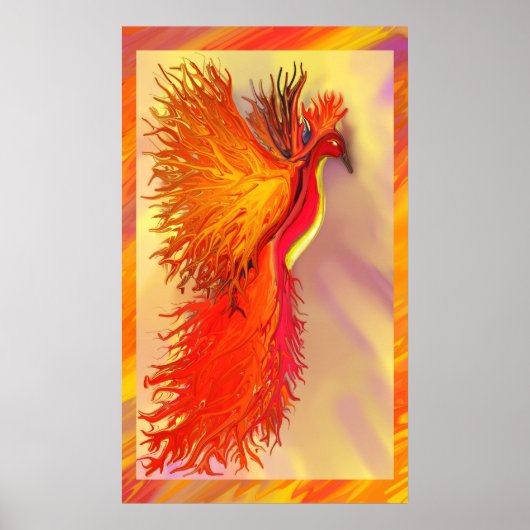 Opnieuw Phoenix met poster aan de grens (Voorkant)