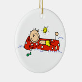 Opnieuw richten op luchtmatras keramisch ornament (Rechts)