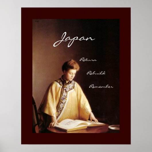 Opnieuw samenstellen van Japan Onthoud Poster (Voorkant)