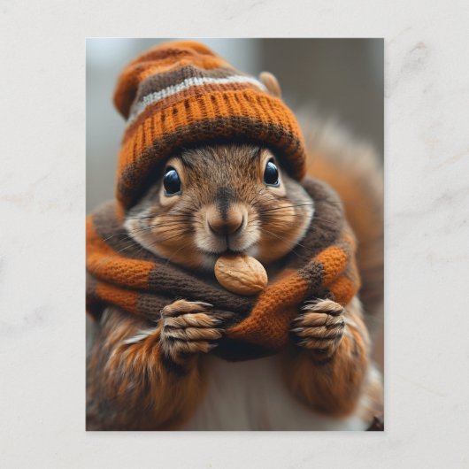 Opnieuw snacken - Squirrel Ai afbeelding Briefkaart (Voorkant)