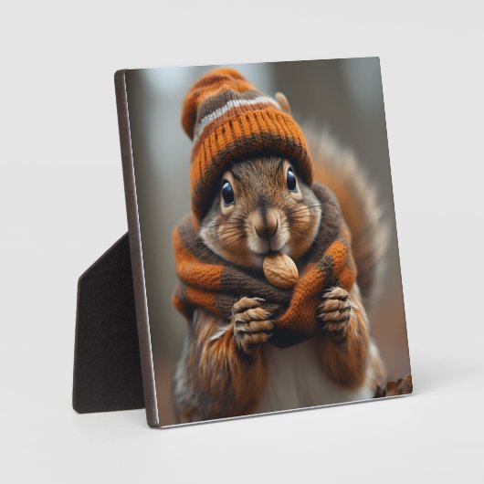 Opnieuw snacken - Squirrel Ai afbeelding Fotoplaat (Voorkant)