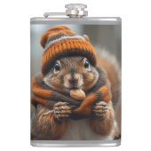 Opnieuw snacken - Squirrel Ai afbeelding Heupfles (Voorkant)