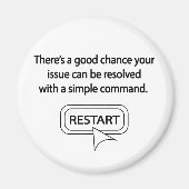 Opnieuw starten magneet (Voorkant)