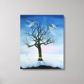 Opnieuw te beginnen in 2000 canvas afdruk (Voorkant)